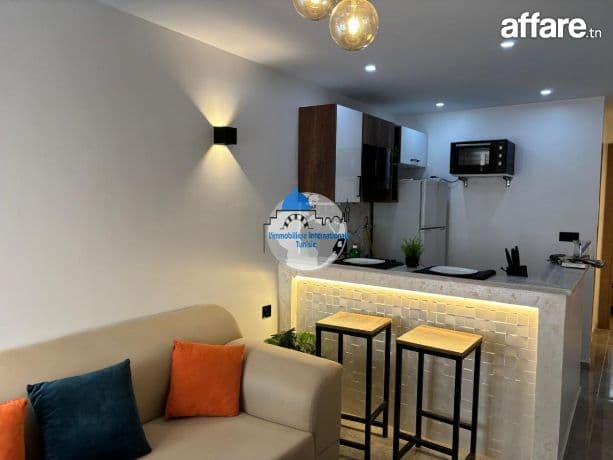 Location annuelle un appartement en S+1 au RDC à Khezama Est