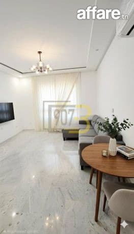 A louer S+1 haut standing, jamais habité à Menzah 9C 