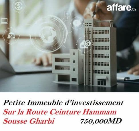 Immeuble (#R+1) Sur la Route Ceinture #Hammem Sousse #Ghrabi