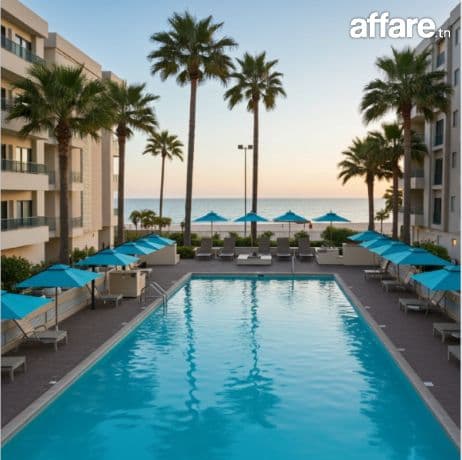 Découvrez votre havre de paix en bord de mer à Chott Meriem,