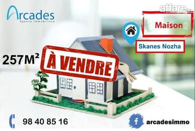 🏡 Maison à vendre à Monastir 🔥✨