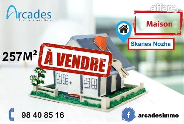 🏡 Maison à vendre à Monastir 🔥✨