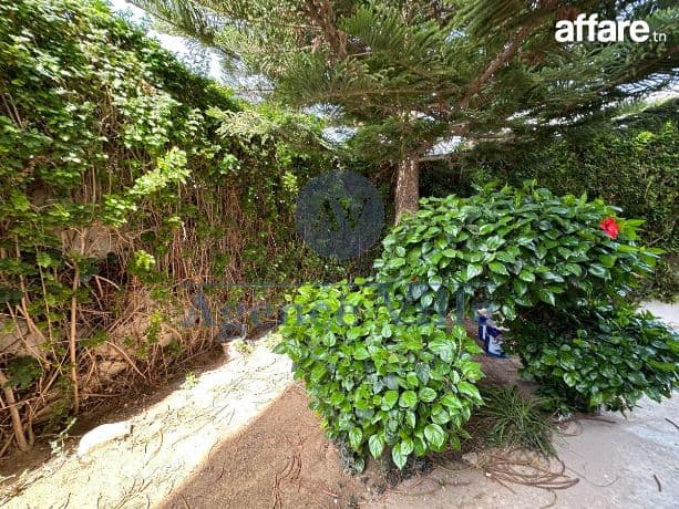 une villa s4 avec jardin à la marsa 