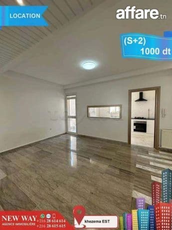 (S+2) à khezema EST, Proche de Toutes Commodités