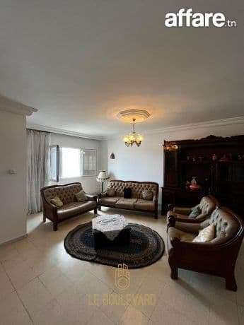 A Louer Etage De Villa S+2 Meublé à Oued Souhil, Nabeul