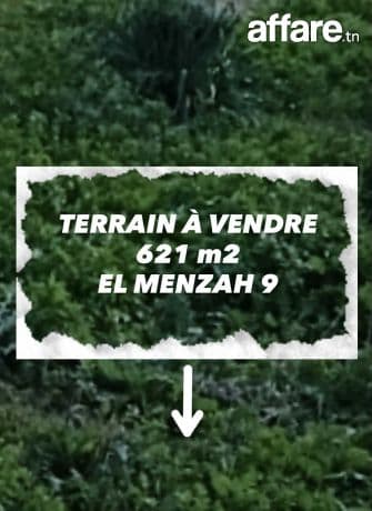  EL MENZAH 9 : TERRAIN  DANS UN EMPLACEMENT STRATÉG A VEDRE 