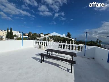 Etage de villa s2 meublé à Carthage Amilcar ZEL0563