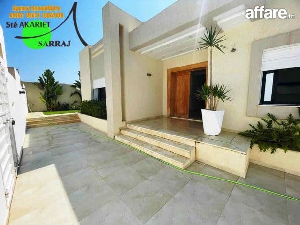 #Villa #Plain-Pied #Neuf Prés de #Villa Tilel #Chatt Mariem