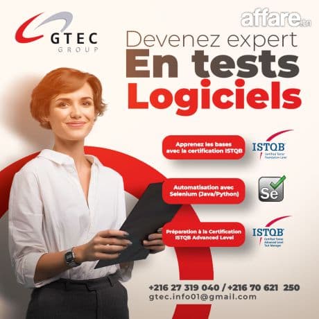 Pack Testeur Logiciel : ISTQB, Selenium, Test Manager