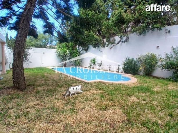 Villa s5 avec piscine à Gammarth MVL0012