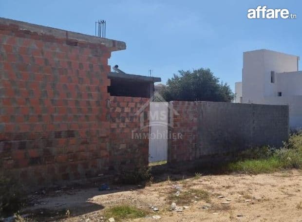 Villa encours de construction à Mrezga à vendre 51355351
