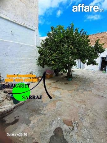 Maison Arabe [#130m²] à #démolir Ou à Rénover #Hammam Sousse