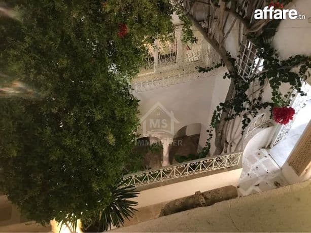 Maison arabe S+2 meublée à vendre à Hammamet centre ville