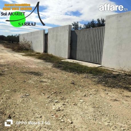 #_______Très_bon_offre #Terrain #Clôturé [#1000m²]#Rmila 