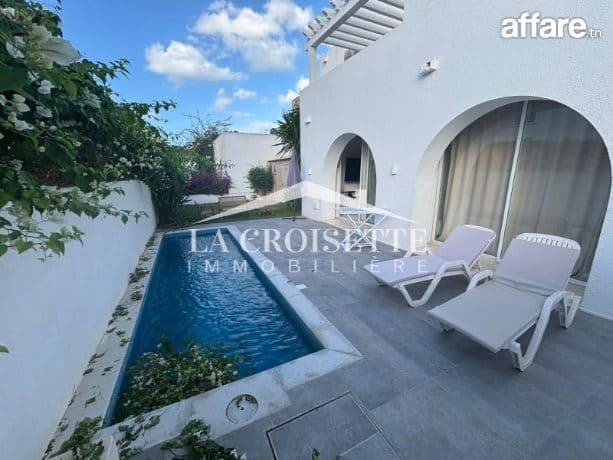 Duplex s3 avec piscine à Gammarth MDL0697