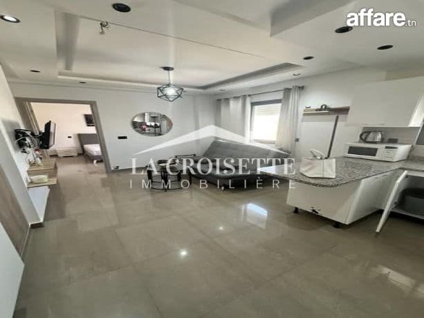 Appartement s1 meublé à Ain Zaghouan nord MAL4497