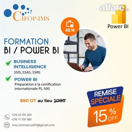 Formation en Business Intelligence Power BI PL-300