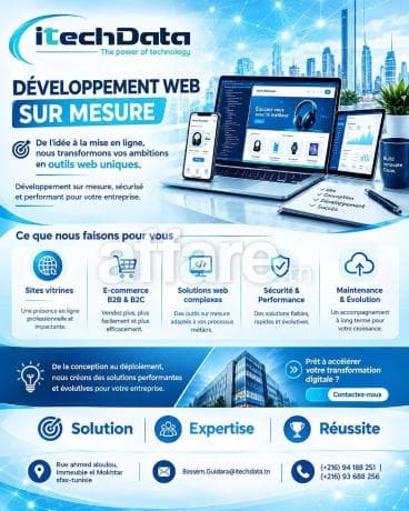 Développez Votre Entreprise avec une Solution Web Sur Mesure