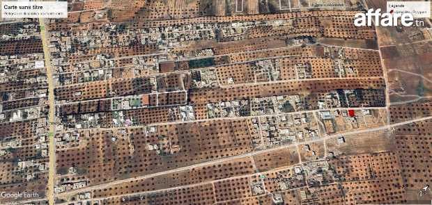 Terrain 316 m2 zone habitée Sidi Hamed Hammamet