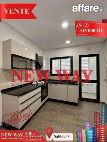 (S+2) Directe Promoteur à Sahloul 4
