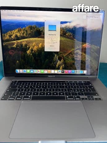💻 MacBook Pro 2020 TouchPad – 16 pouces 