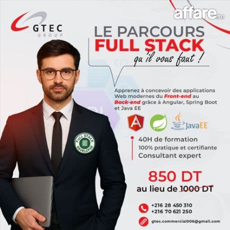 Devenez Développeur Web FullStack !