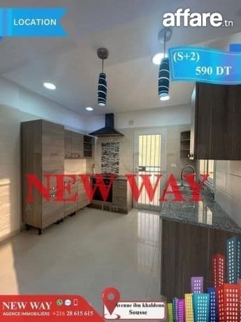 (S+2) Prés de l'avenue ibn khaldoun Sousse