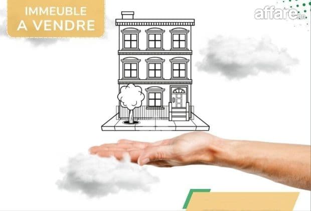 🏢Immeuble Habitation R+3 En Vente | Chott Mariem