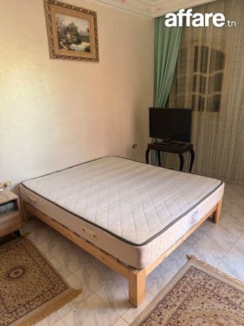 Sommier en bois solide et matelas ortho royale 6 ⭐️