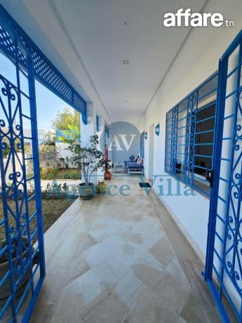 un réez de chaussée meublé à la marsa 