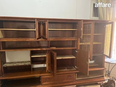 Bibliothèque antique en bon état – importée d’Allemagne