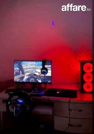 Setup gamer + volent