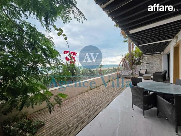 appartement avec vue mer à la marsa