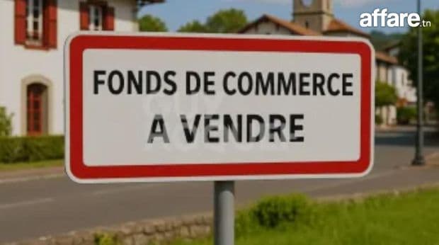 A vendre un fond de commerce tout commerce a Cité El Khadhra