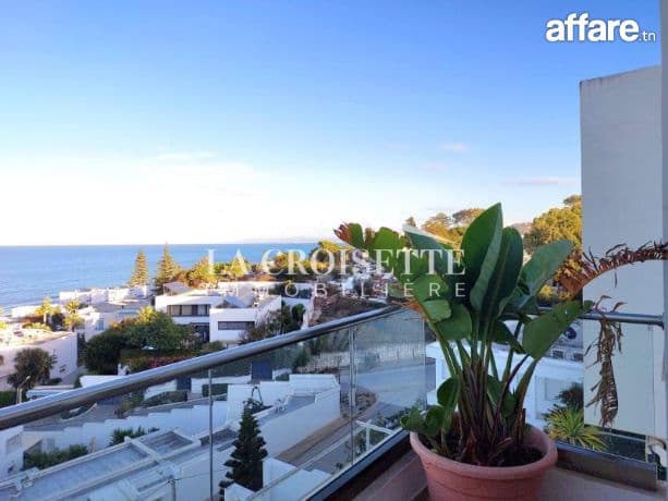 Appartement S+3 Vue Mer à La Marsa MAL1897