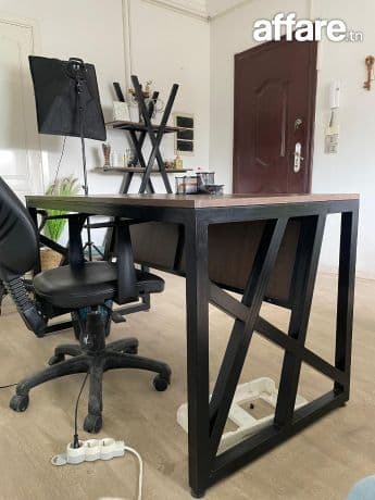 Bureau style industriel chic