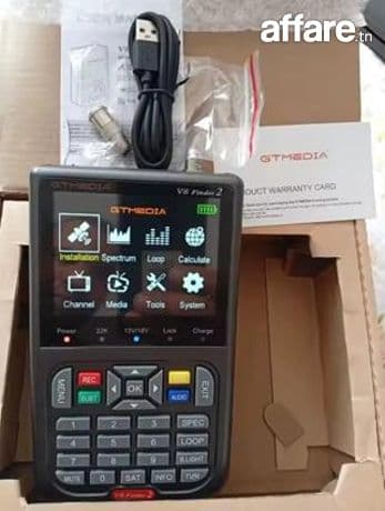 Sat finder HD DVB-S2X dans l'emballage importe Allemagne