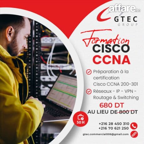 Devenez certifié Cisco CCNA 200-301