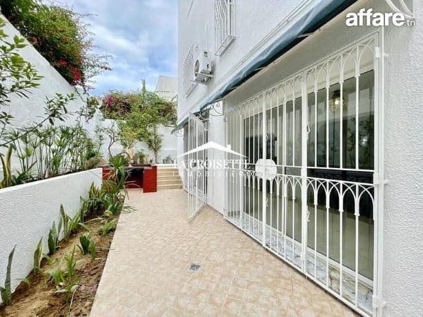 Rez-de-chaussée de villa s3 à La Marsa MRCL0270