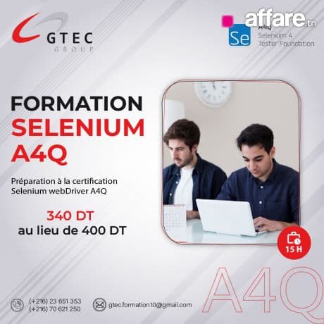 Formation Selenium A4Q