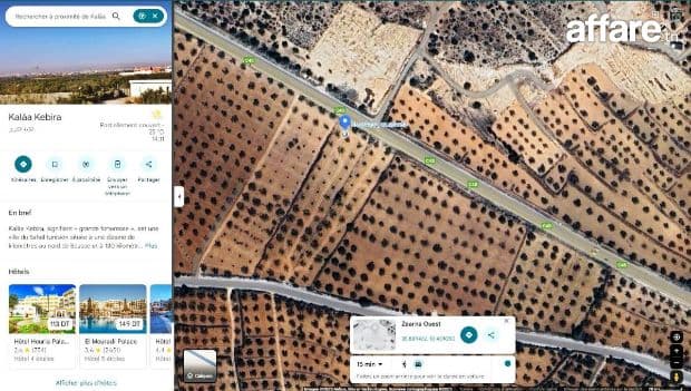 Terrain Agricole [#8600m²]#Kalaa Kebira Vers #Kondar