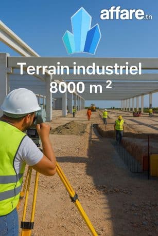 Super terrain industriel dans la ZI mhmadia