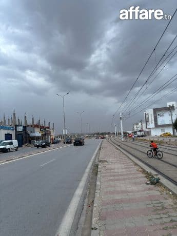 Terrain à vendre – Manouba, Route Campus