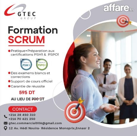 Devenez Certifié Scrum Master & Product Owner