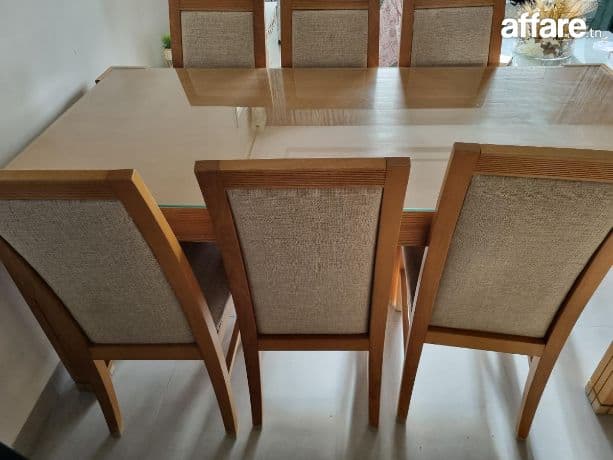 Vente meuble salle à manger et console en bois blenz