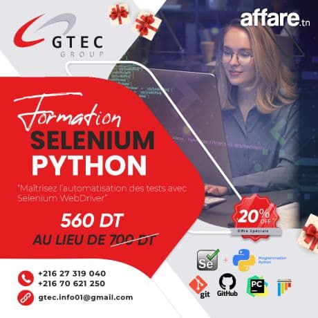 🎉 Nouvelle Session – Selenium avec Python