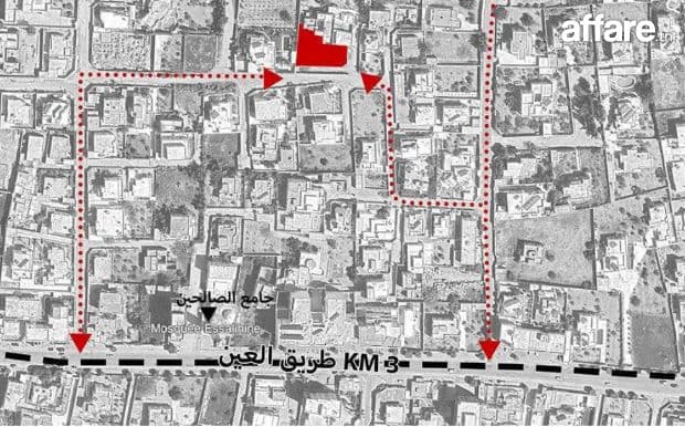 Terrain route EL AIN 