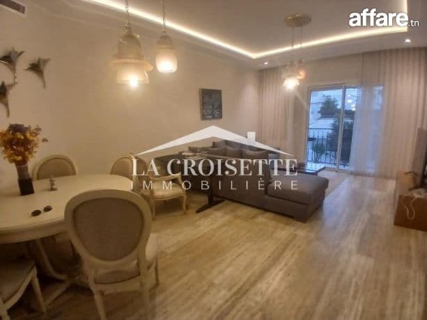 Appartement s2 meublé à La Marsa Plage MAL2011