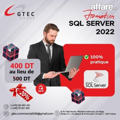 Maitriser base de données SQL Server 2022