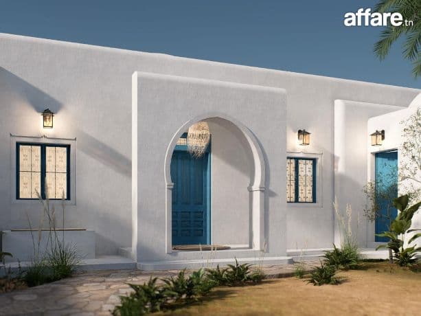 Projet rénovation houch à Djerba Houmt Souk ZU